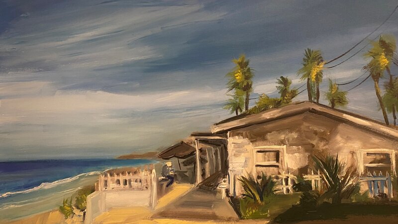 White Cottage at Crystal Cove