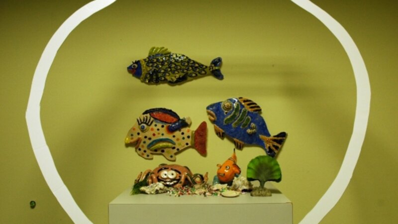 8th Annual Exhibit Working in A Fish Bowl