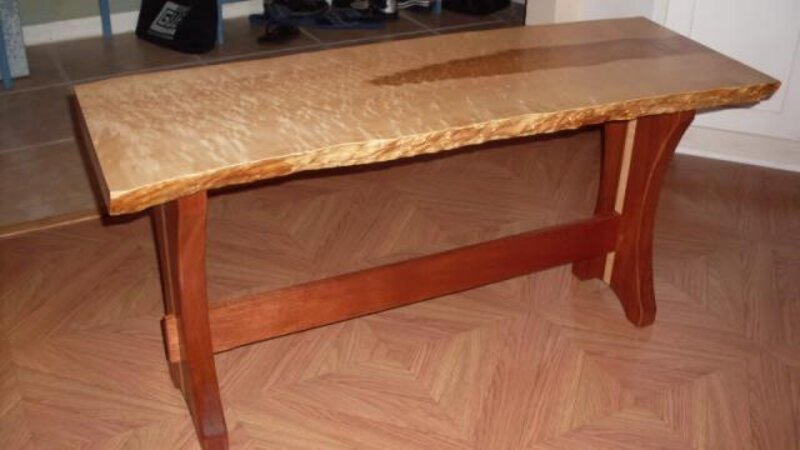 4th Annual Exhibit Nakashima Inspired Bench