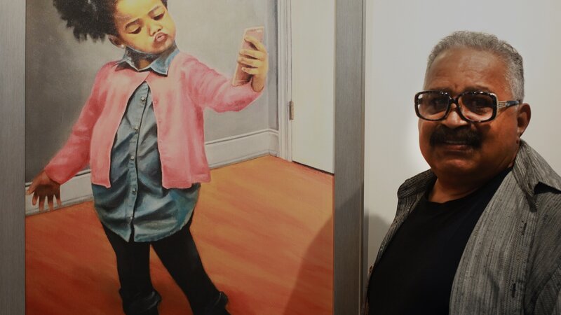 24th Annual Exhibit Selfie