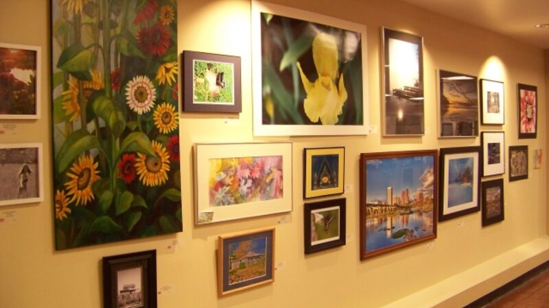 5th Annual Exhibit Just some of the 298 pieces of artwork on display at VCU, VA
