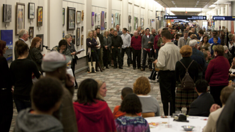 1st Annual Exhibit Employees and their family members at the First Annual NAP Awards Reception