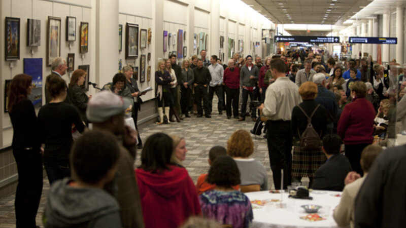 1st Annual Exhibit Employees and their family members at the First Annual NAP Awards Reception