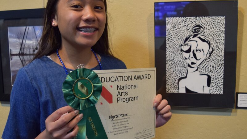 11th Annual Exhibit Blind Folded One Line Portrait