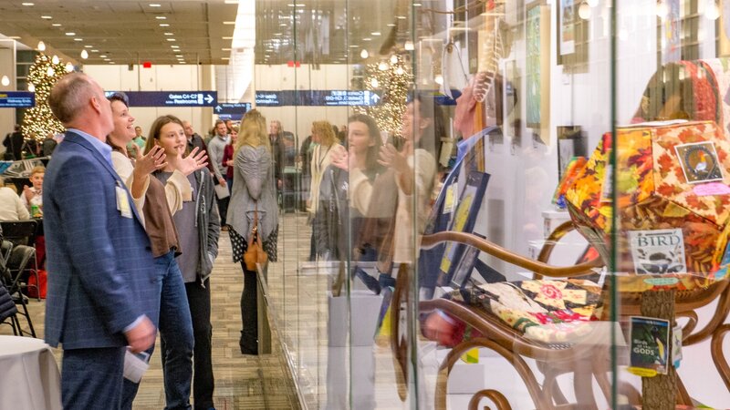 8th Annual Exhibit Thomson Reuters Concourse C Art Gallery of MSP Airport