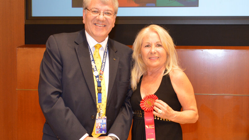 GOAA CEO and artist winner