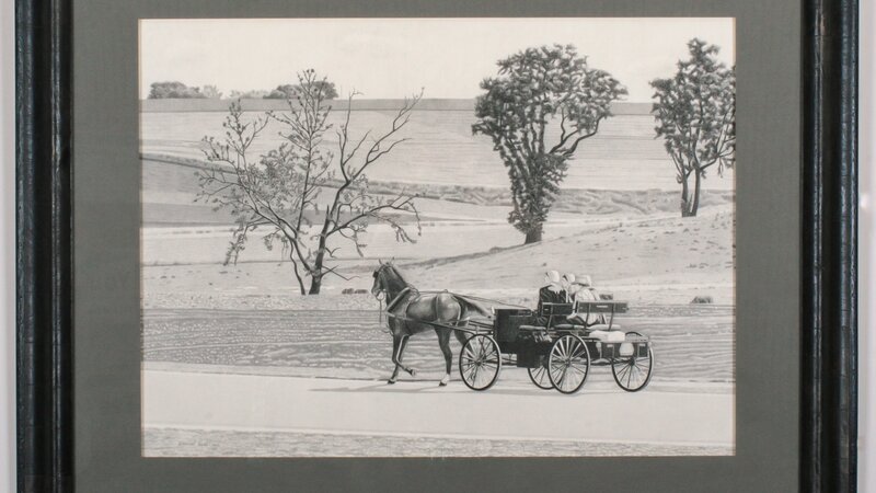 9th Annual Exhibit Preparatory Drawing for: A Ride in Serenity