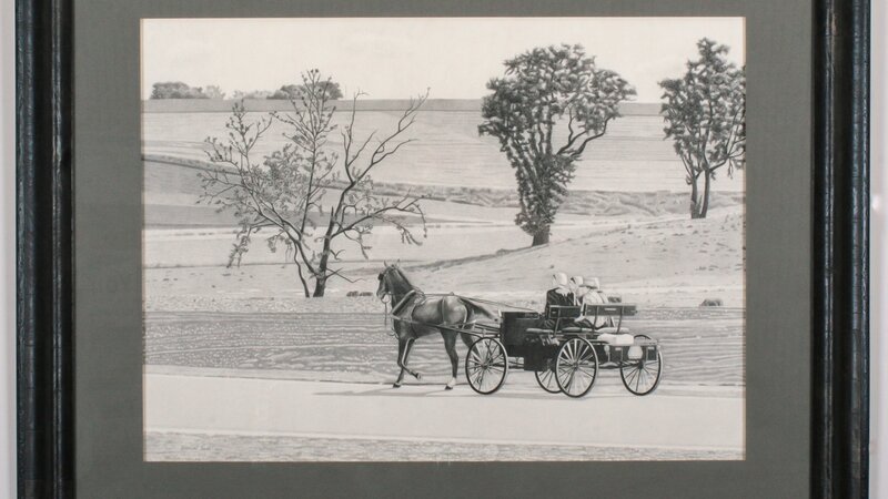 9th Annual Exhibit Preparatory Drawing for: A Ride in Serenity