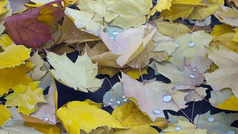 10th Annual Exhibit One Red Leaf