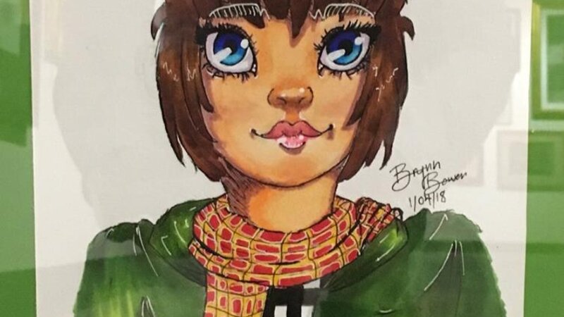 7th Annual Exhibit Girl in Winter