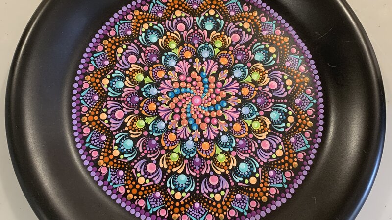 Mandala Plate