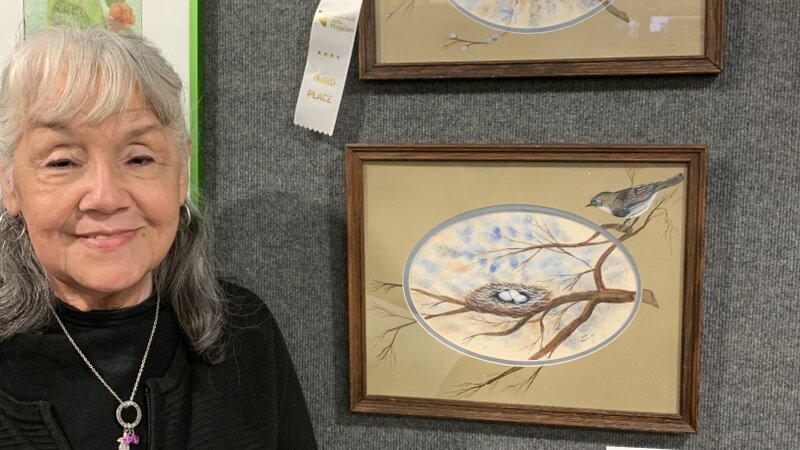 30th Annual Exhibit Butterfly and Nest