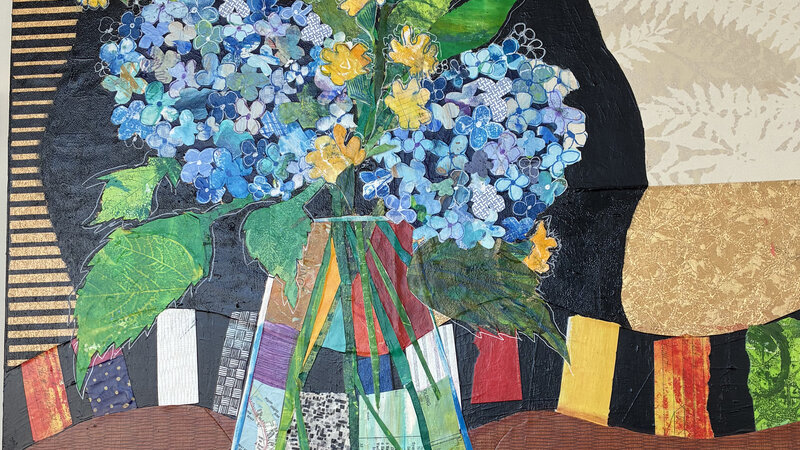 Large Hydrangea Study