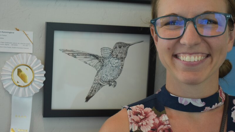 10th Annual Exhibit Anna's Hummingbird