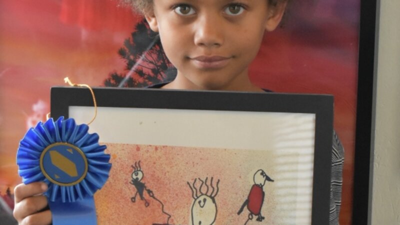 10th Annual Exhibit Boy Baby and Bird