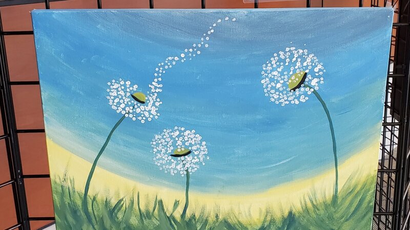 6th Annual Exhibit Dandelions in the Wind