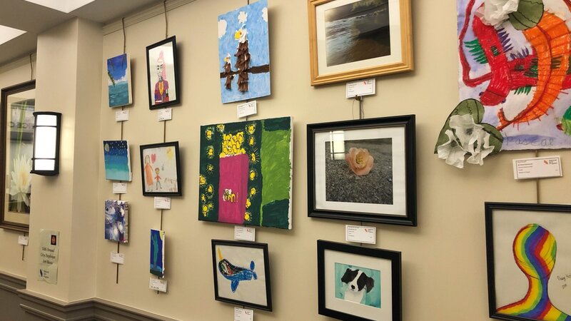 14th Annual Exhibit Art on the Wall of City Hall