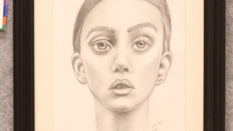 5th Annual Exhibit Girl in Graphite