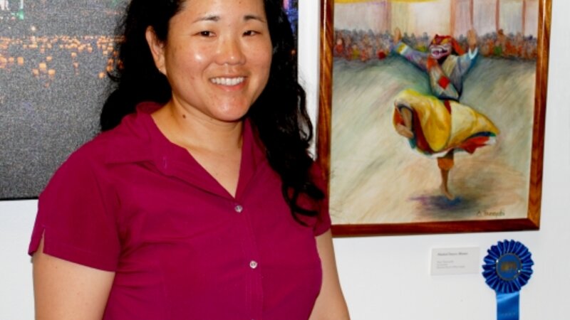 7th Exhibit Masked Dancer, Bhutan