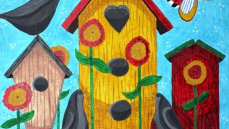 7th Annual Exhibit Birdhouses