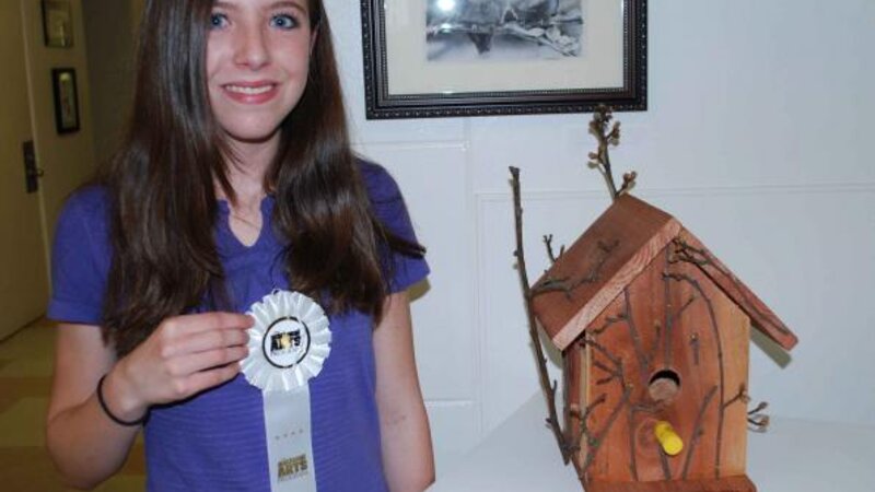 3rd Annual Exhibit Birdhouse