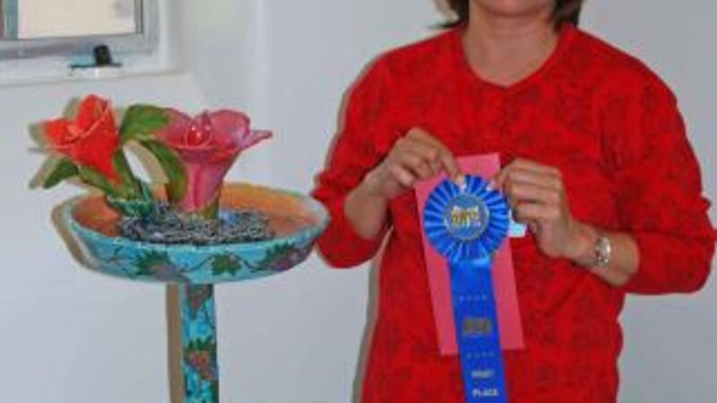 3rd Annual Exhibit Birdbath