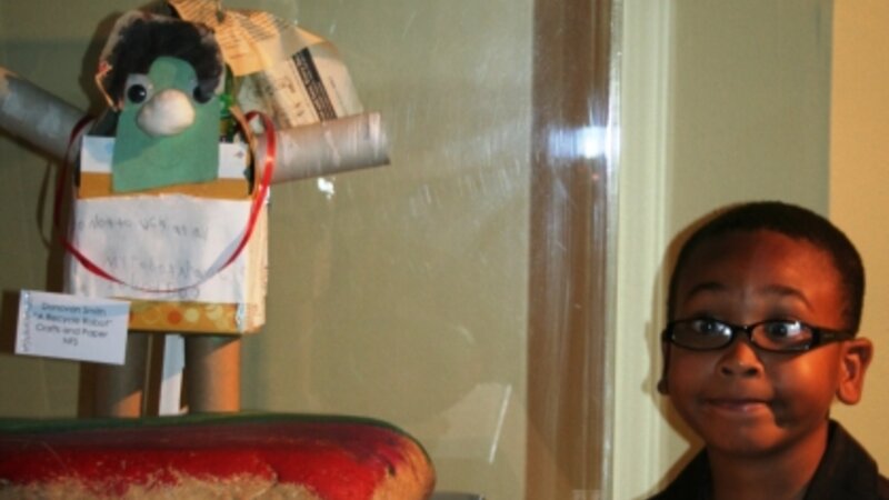 14th Annual Exhibit A Recycle Robot