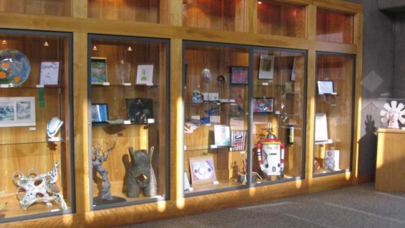 7th Annual Exhibit 2010 Artwork on dispaly at Finley Community Center