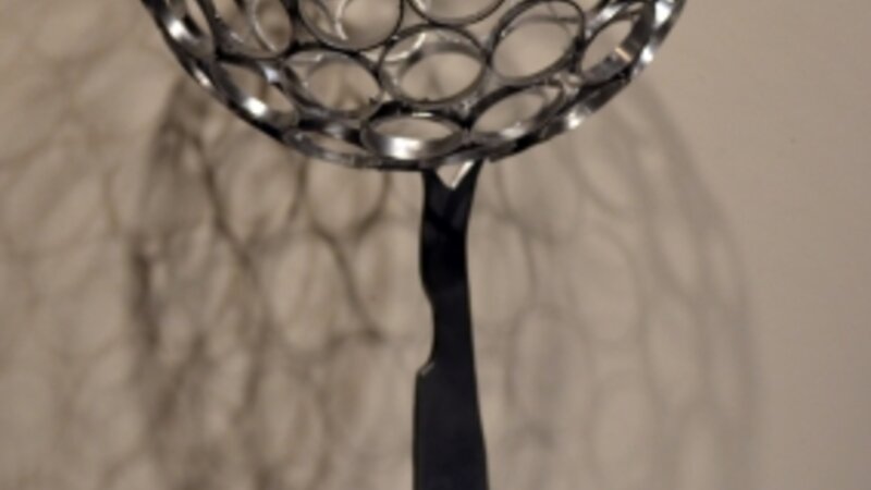 3rd Annual Exhibit New Earth Metal Orb