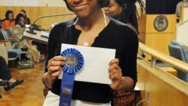 4th Annual Exhibit Tiger with Green Stripe