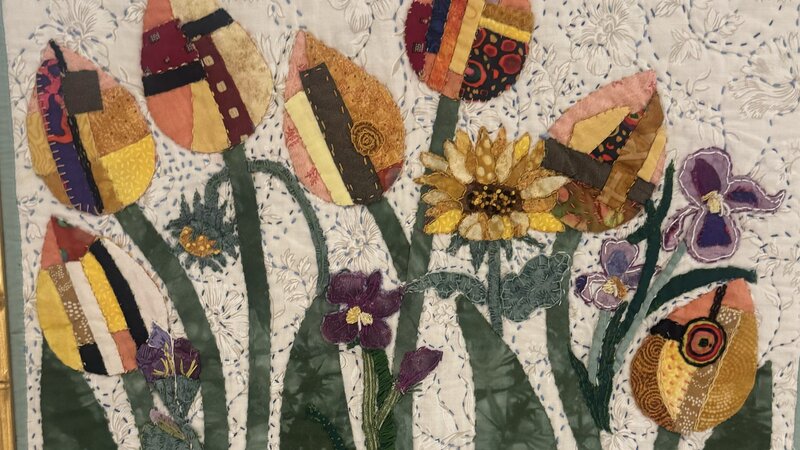 Klimt Blooms in Van Gogh Garden