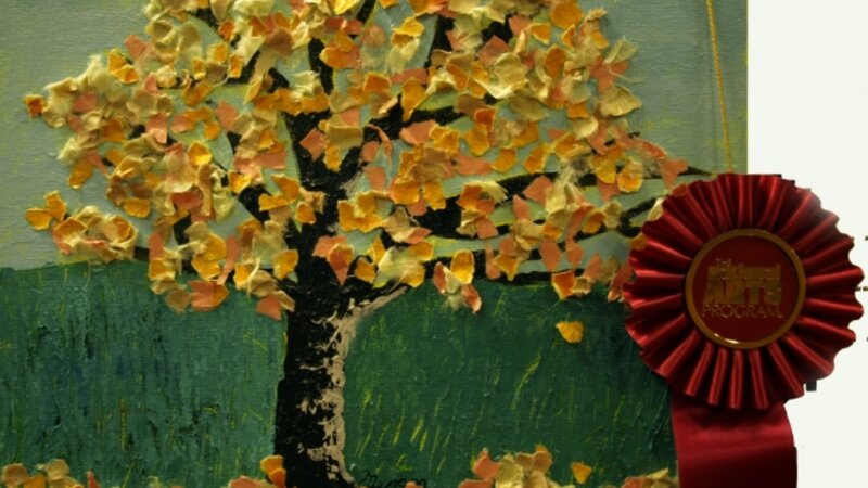 6th Annual Exhibit Autumn Tree