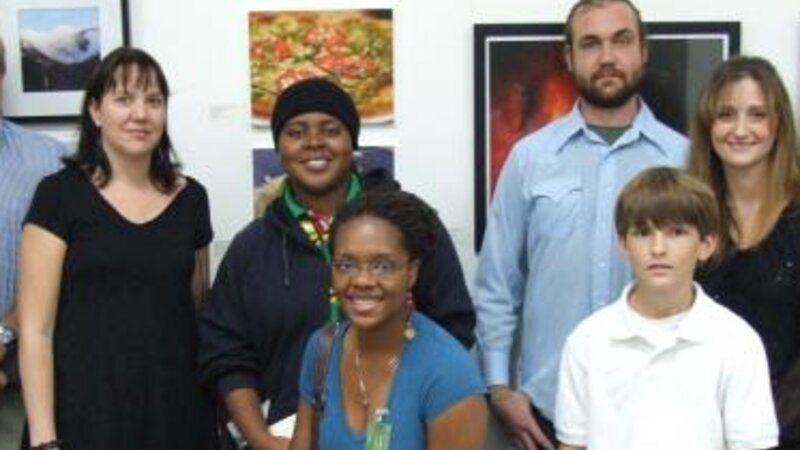 3rd Annual Exhibit 2009 NAP award winners at the opening reception