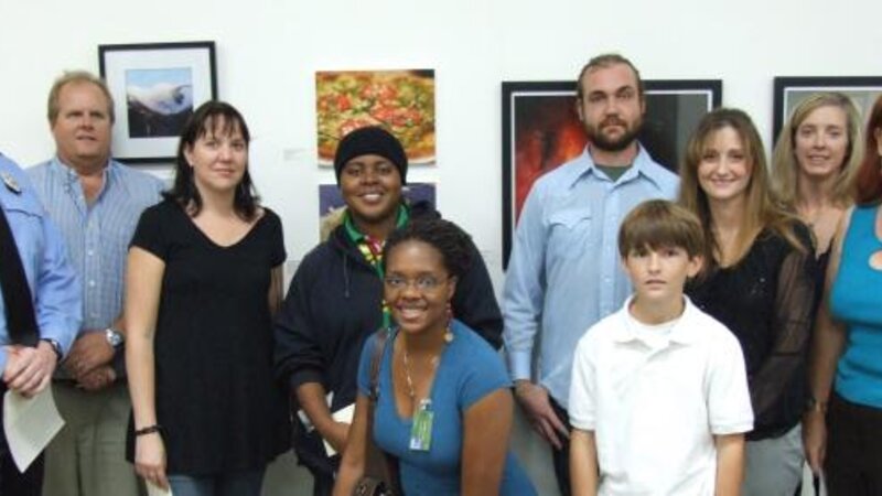 3rd Annual Exhibit 2009 NAP award winners at the opening reception