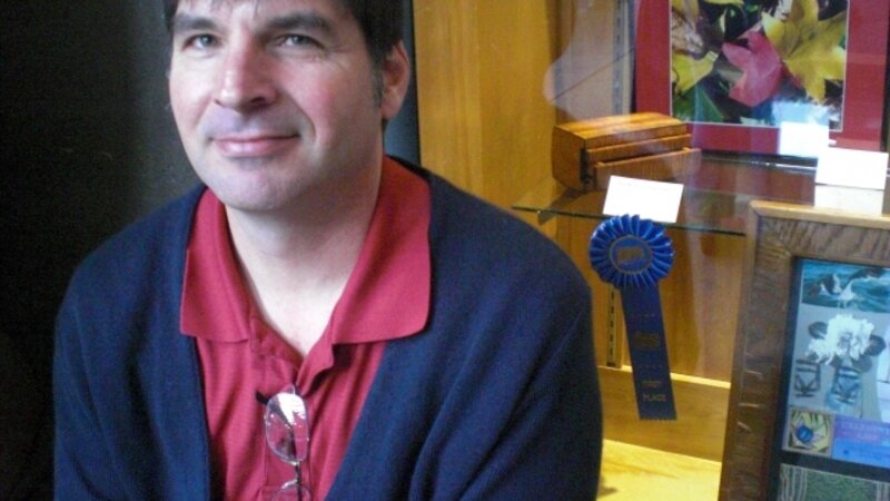 9th Annual Exhibit Koa & Ebony Jewelry Box