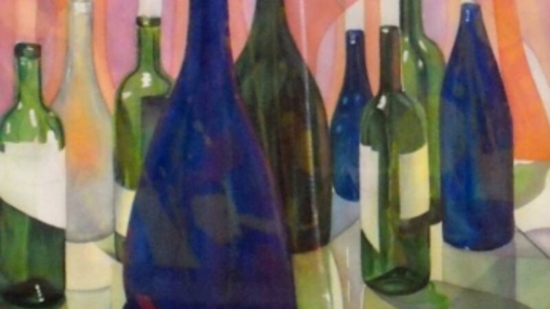 9th Annual Exhibit Still Life with Bottles