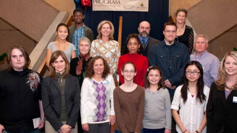 4th Annual Exhibit 2012 Award Winners at Johns Hopkins Medicine with NAP Executive Director, Jackie Szfara and Venue Coordinator, Amanda Myers