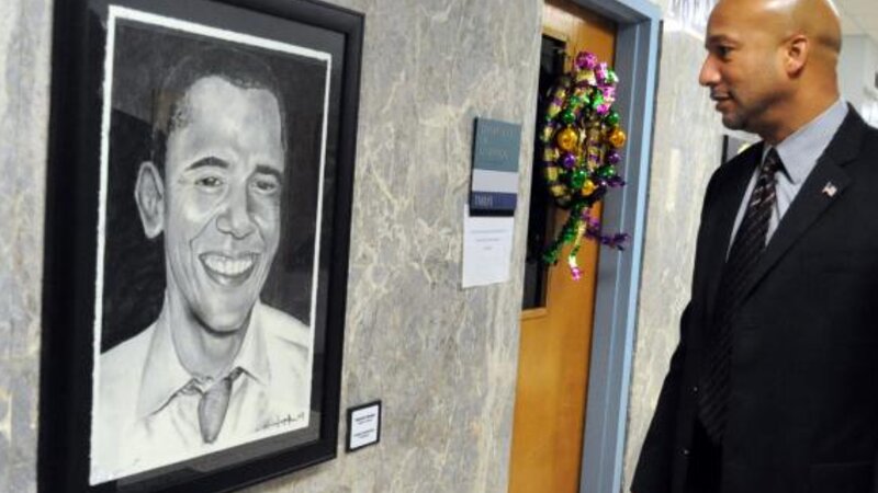 5th Annual Exhibit The Honorable C. Ray Nagin, Mayor with 2009 People's Choice Winner