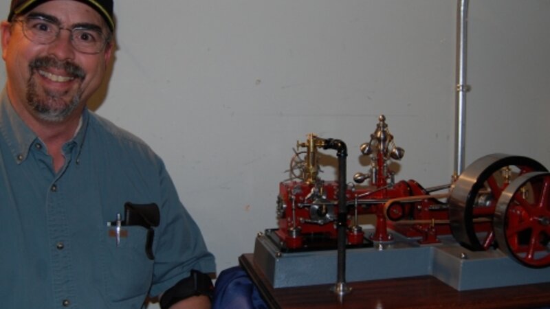 5th Annual Exhibit Corliss Steam Engine