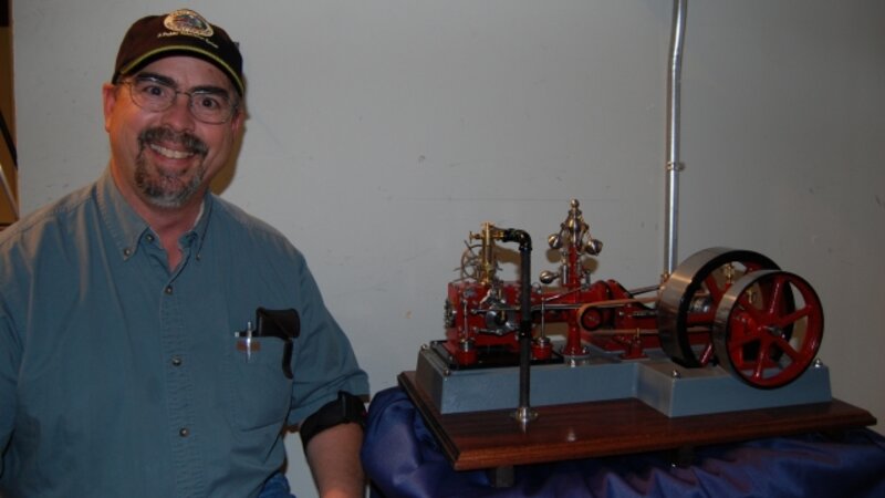 5th Annual Exhibit Corliss Steam Engine
