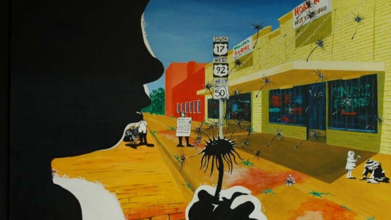 7th Annual Exhibit Un Pop Art Even Weeds Have Flowers