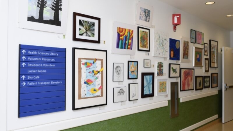1st Annual Exhibit Youth gallery wall of the 1st Annual NAP Exhibit at the Ann & Robert Lurie Children's Hospital of Chicago
