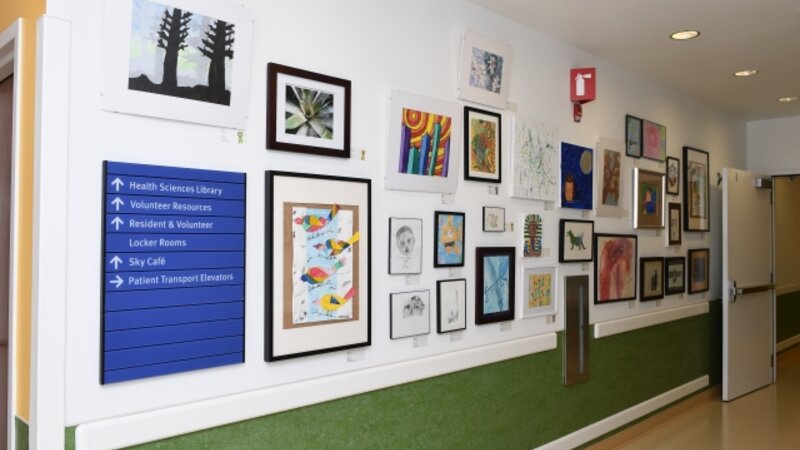 1st Annual Exhibit Youth gallery wall of the 1st Annual NAP Exhibit at the Ann & Robert Lurie Children's Hospital of Chicago