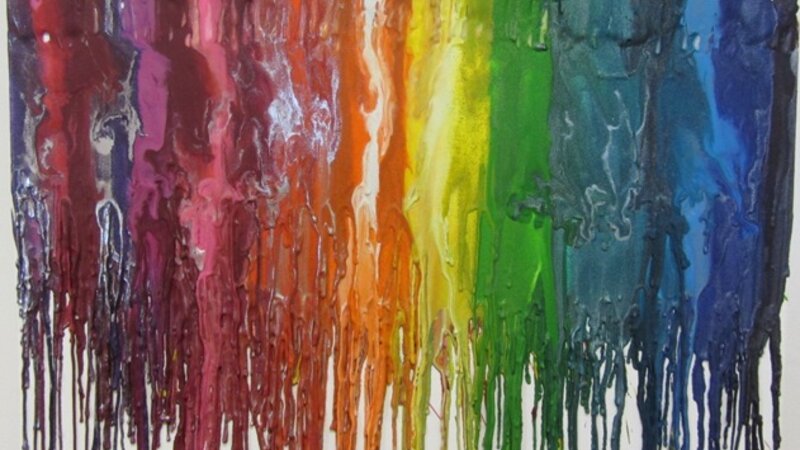 6th Annual Exhibit Colorful Drip