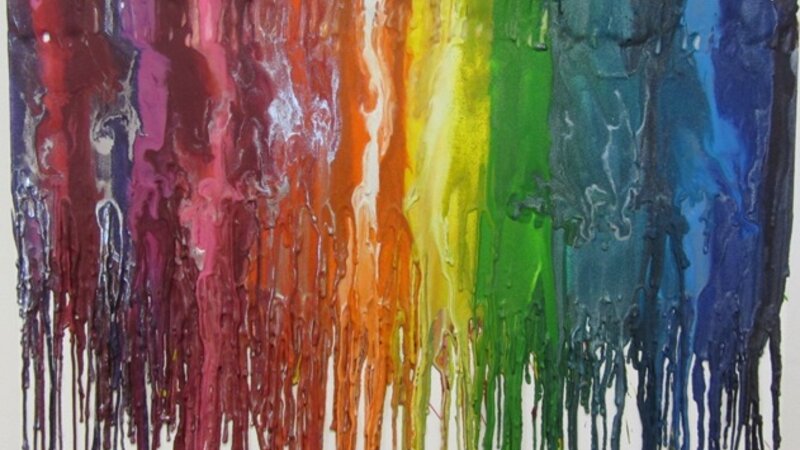 6th Annual Exhibit Colorful Drip