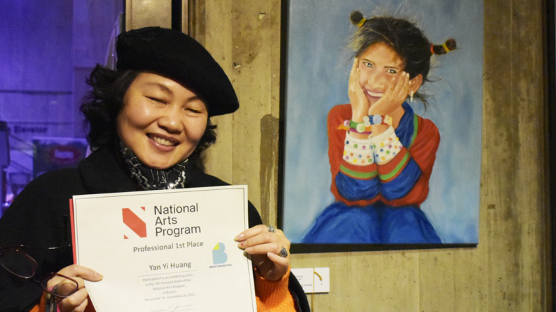 5th Annual Exhibit Joyful Girl