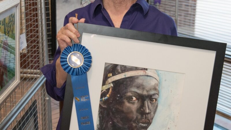 2nd Annual Exhibit She with the Burning Stare