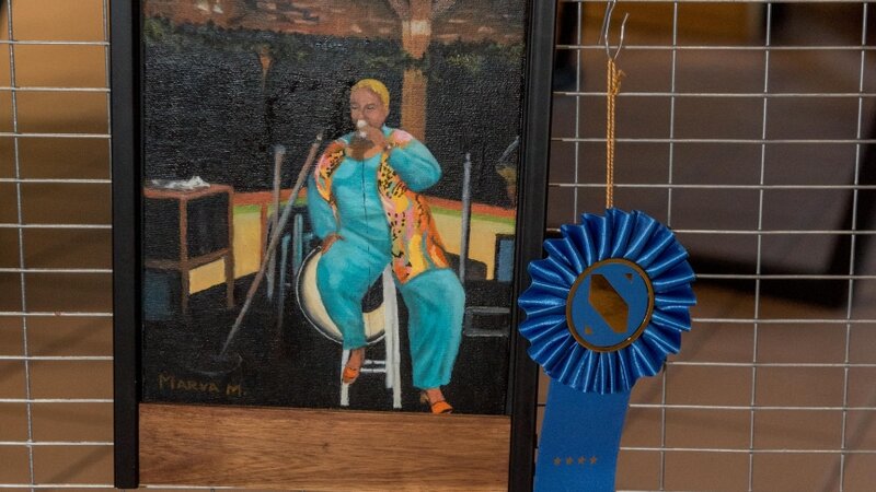 2nd Annual Exhibit Singing the Blues Softly