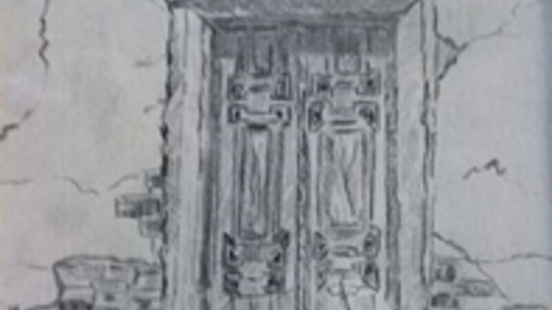 11th Annual Exhibit Old Wooden Door