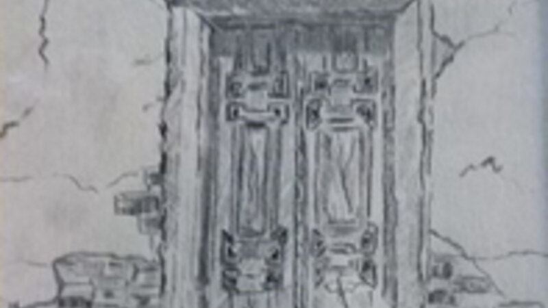 11th Annual Exhibit Old Wooden Door